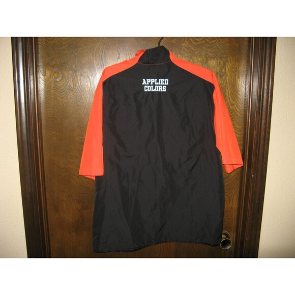 Mens Nike Storm Fit Chicago Bears 1/4 Zip SS Pullover Black & Orange Jacket Sz M - Picture 3 of 3